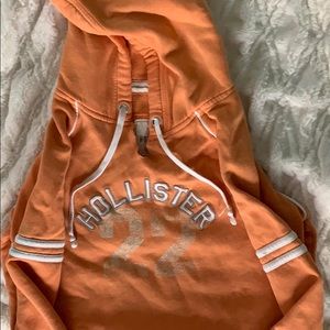 Orange Hollister 23 Hoodie